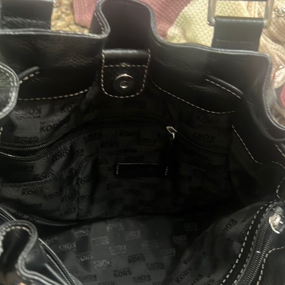 MICHAEL KORS | black leather large hand bag/purse/satchel - Picture 9 of 9